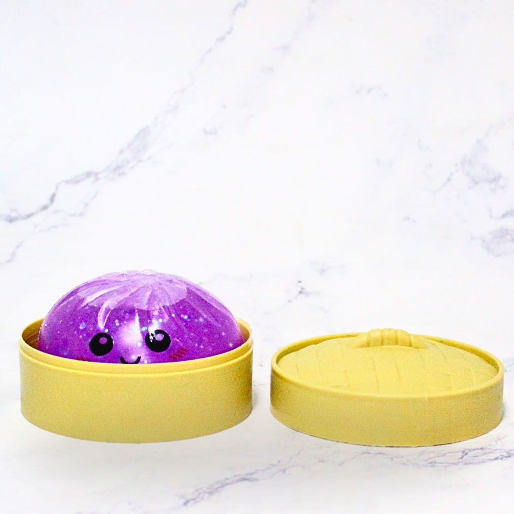 SQUISHIES DUMPLING GLITTER x12 (caja)