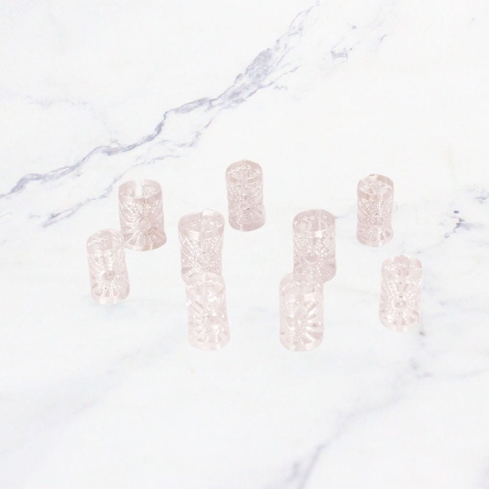 Anillo trenzas metalicos x12