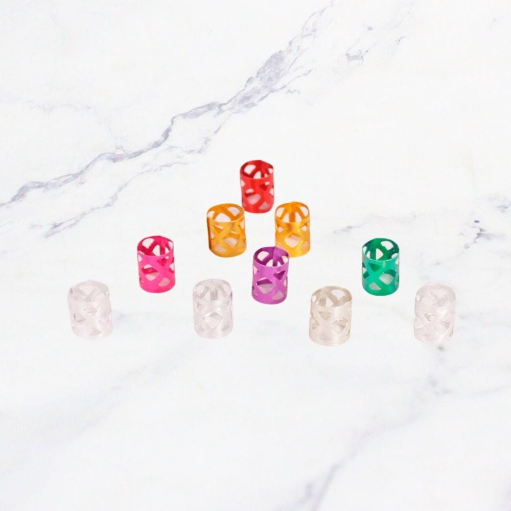 Anillo trenzas color x12