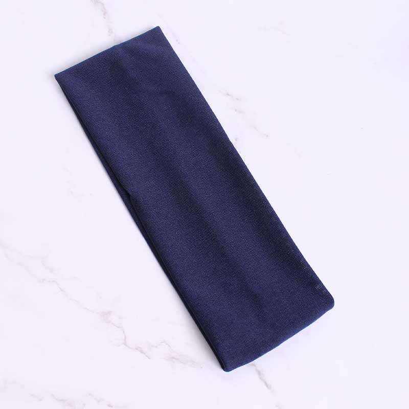 CINTILLO STRETCH GRANDE AZUL MARINO (docena)