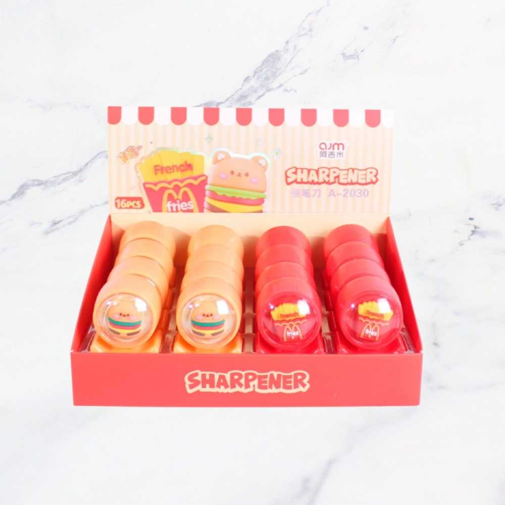 SACAPUNTAS HAMBURGUESA X1