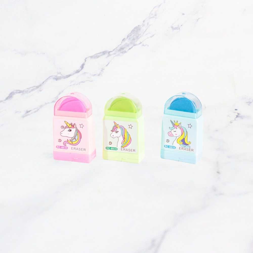 GOMA BORRADOR UNICORNIO X1