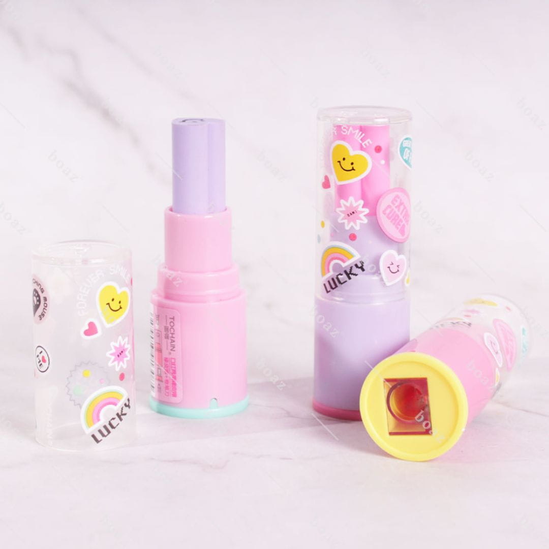 SACAPUNTA Y BORRADOR LABIAL X24
