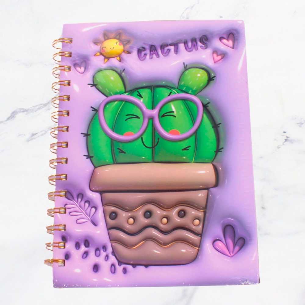 LIBRETA CACTUS 100PG X1