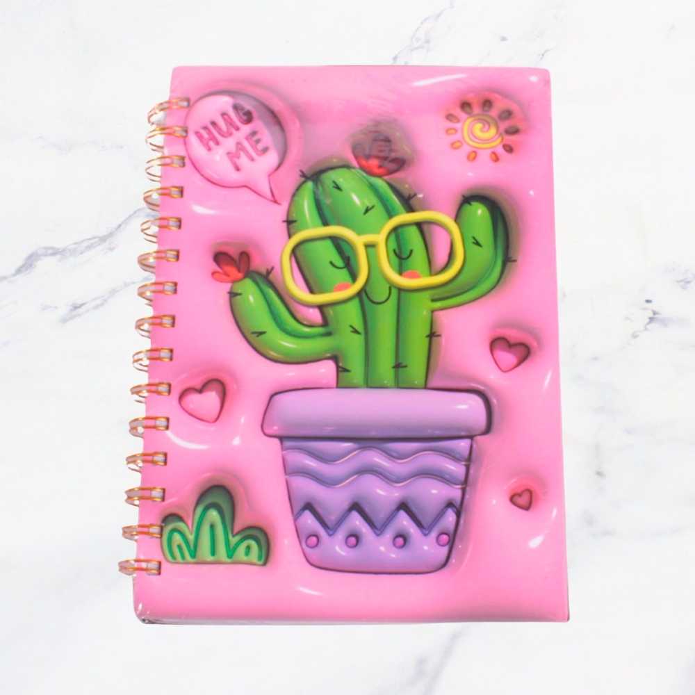 LIBRETA CACTUS 100PG X1