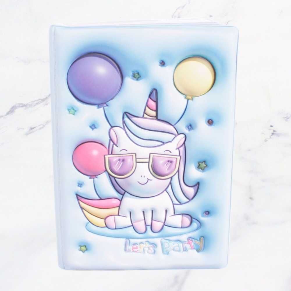 LIBRETA GOMA 3D UNICORNIO X1