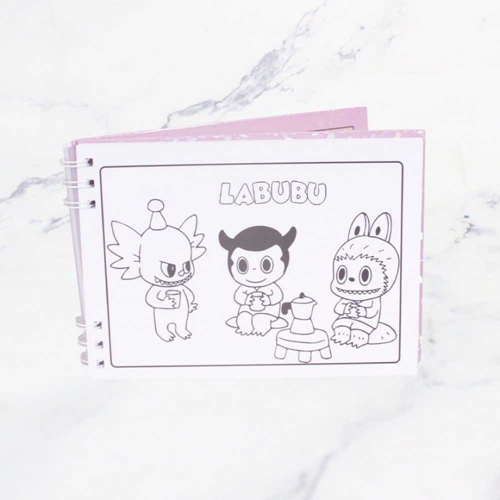LIBRETA DIBUJO MONSTRITO X1
