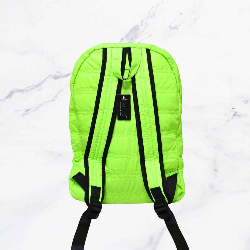 MOCHILA PUFFY VERDE X1