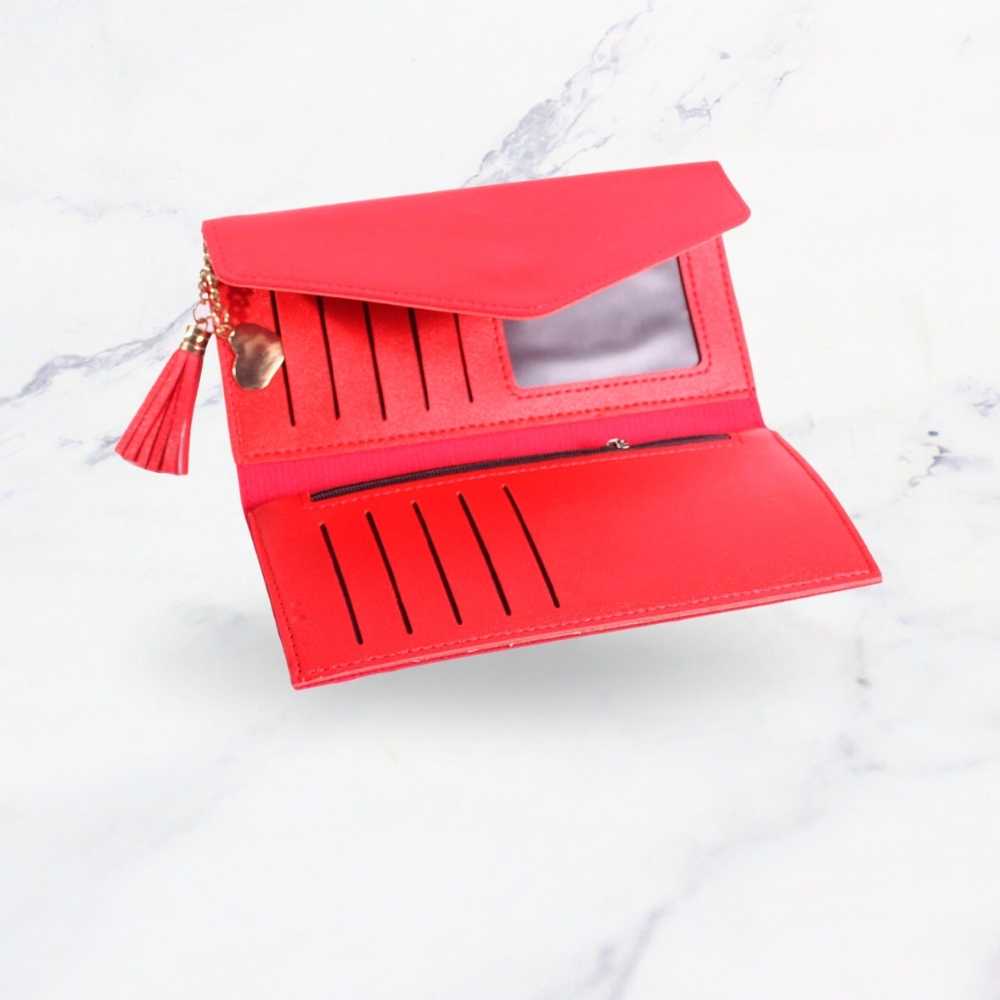 BILLETERA V ROJA X1