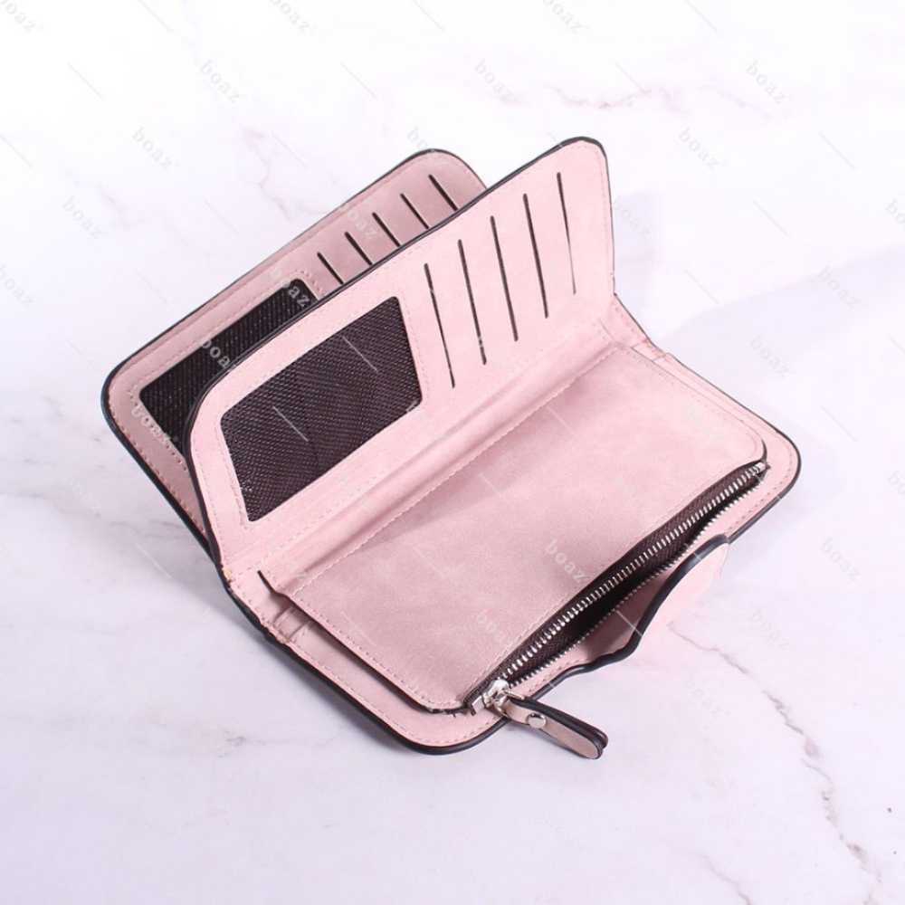 BILLETERA GAMUZA ROSADA X1