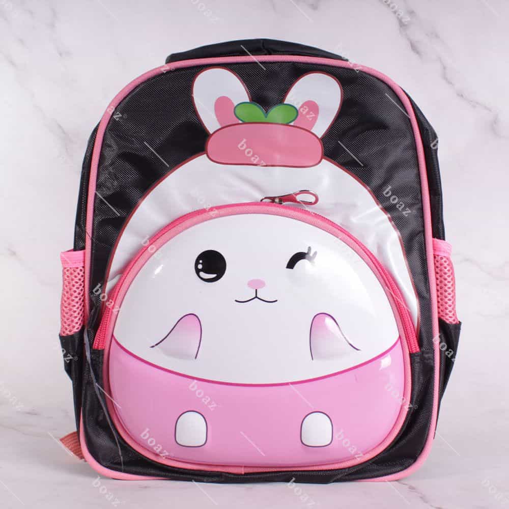MOCHILA 3D CONEJO ROSA X1