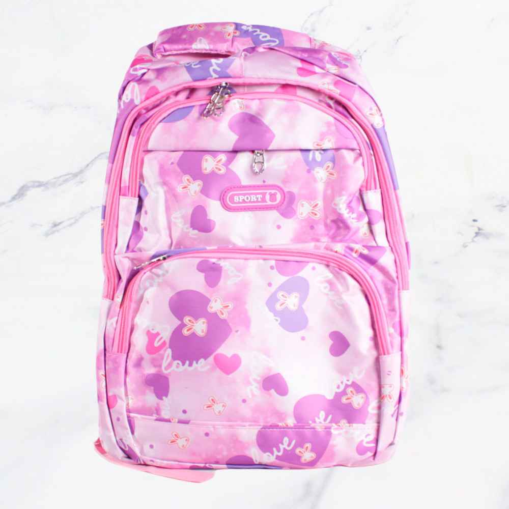 MOCHILA ESC MULTI LILA X1