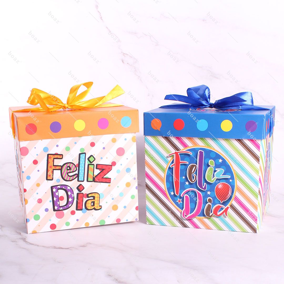 CAJA REGALO CUMPLEAÑOS M X12