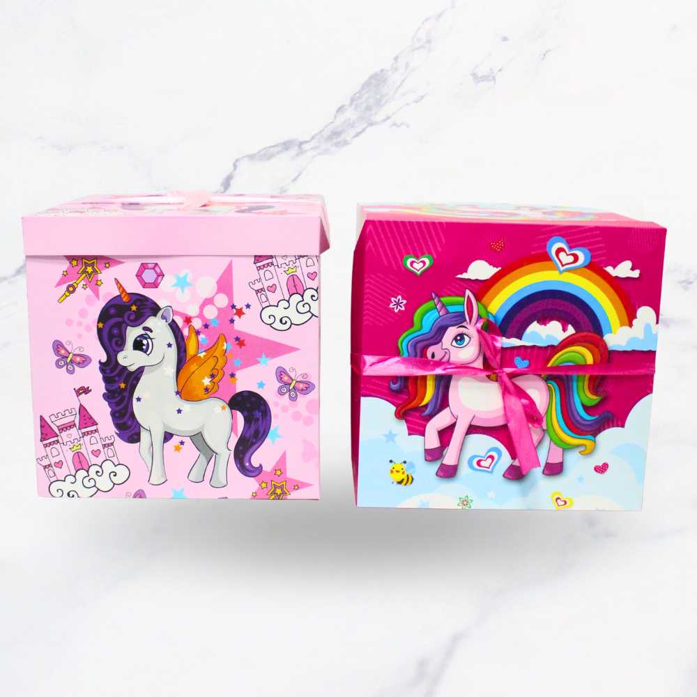 CAJA DE REGALO L UNICORNIO X12