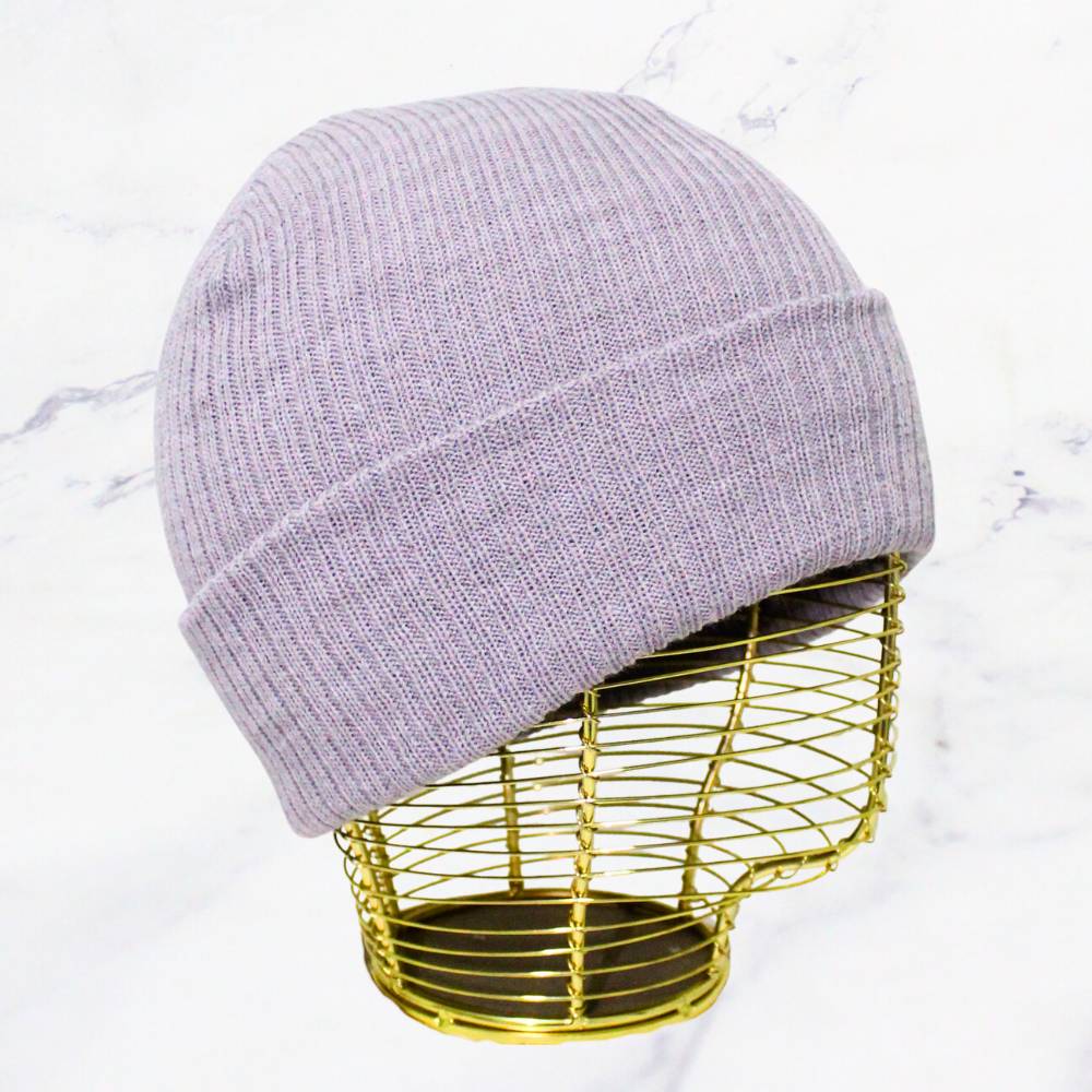 GORRO LANA LINEAS GRIS X1