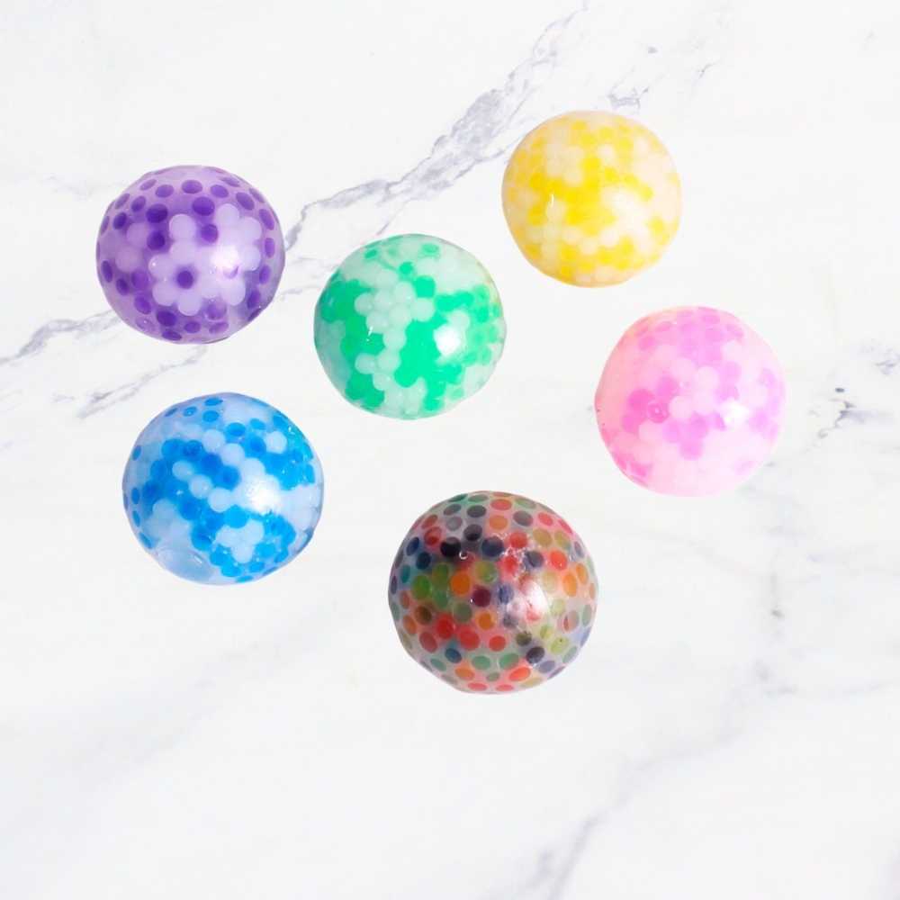 STRESSBALL TRANSPARENTES X12