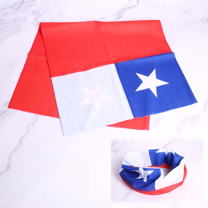 BANDANA BANDERA CHILE X10UNI