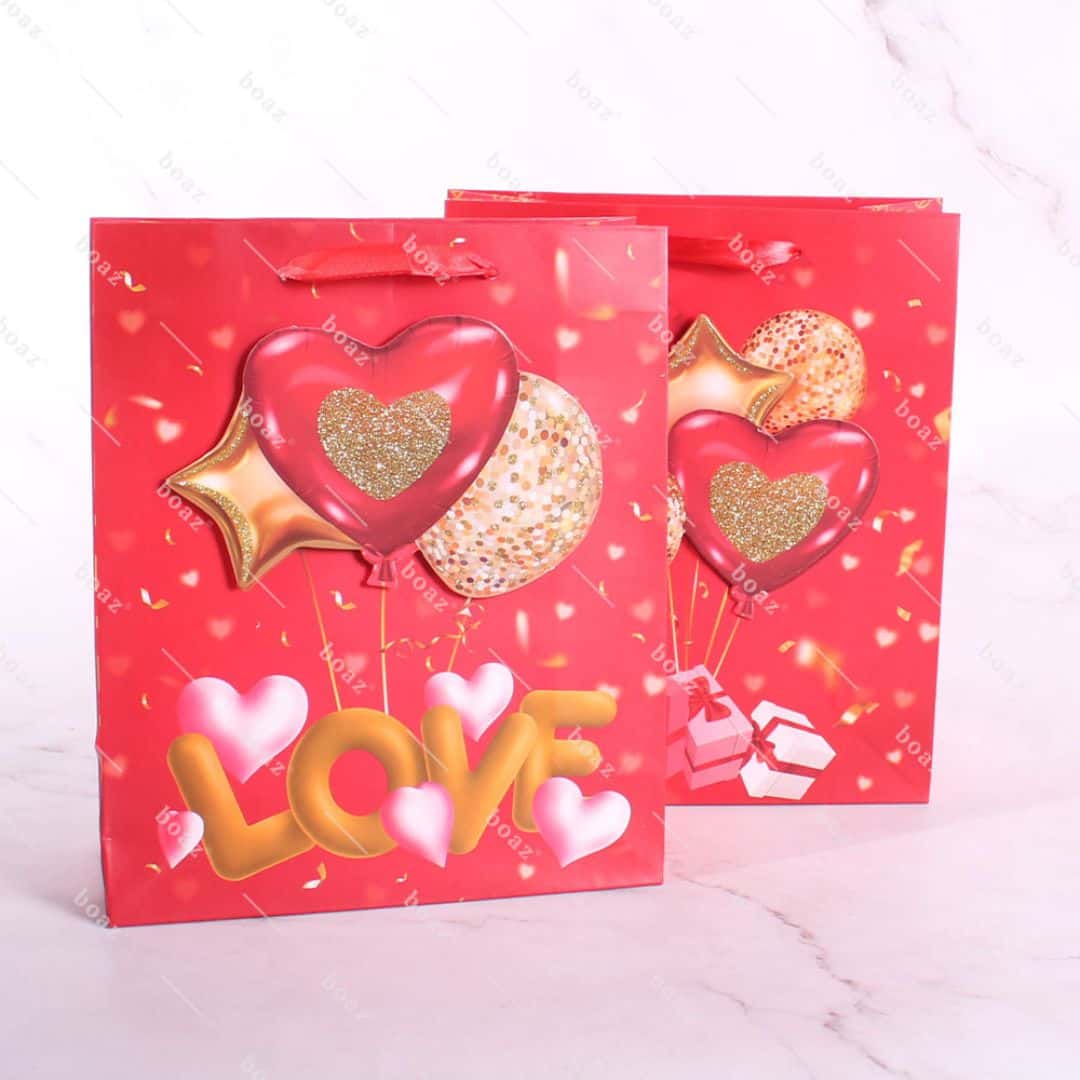 BOLSA REGALO LOVE M X12