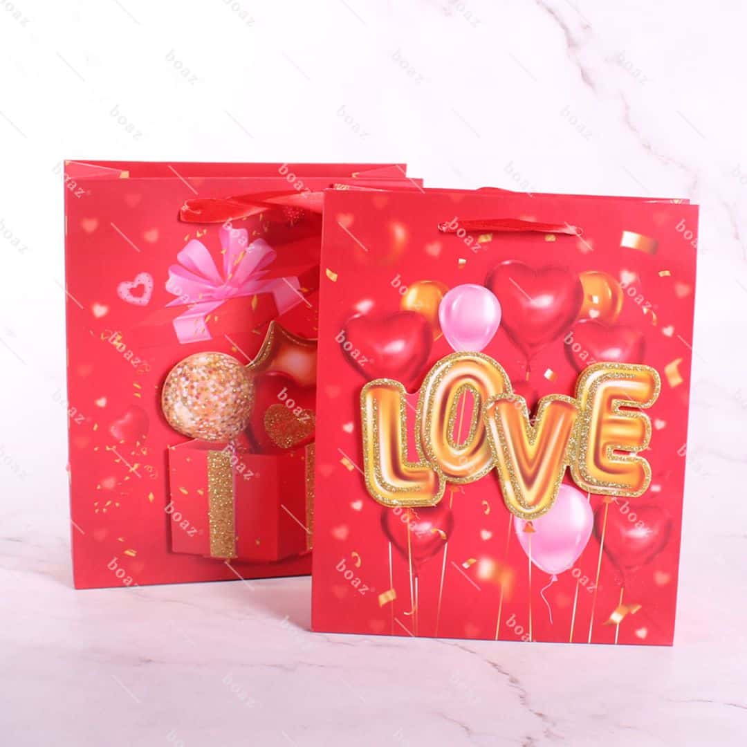 BOLSA REGALO LOVE M X12