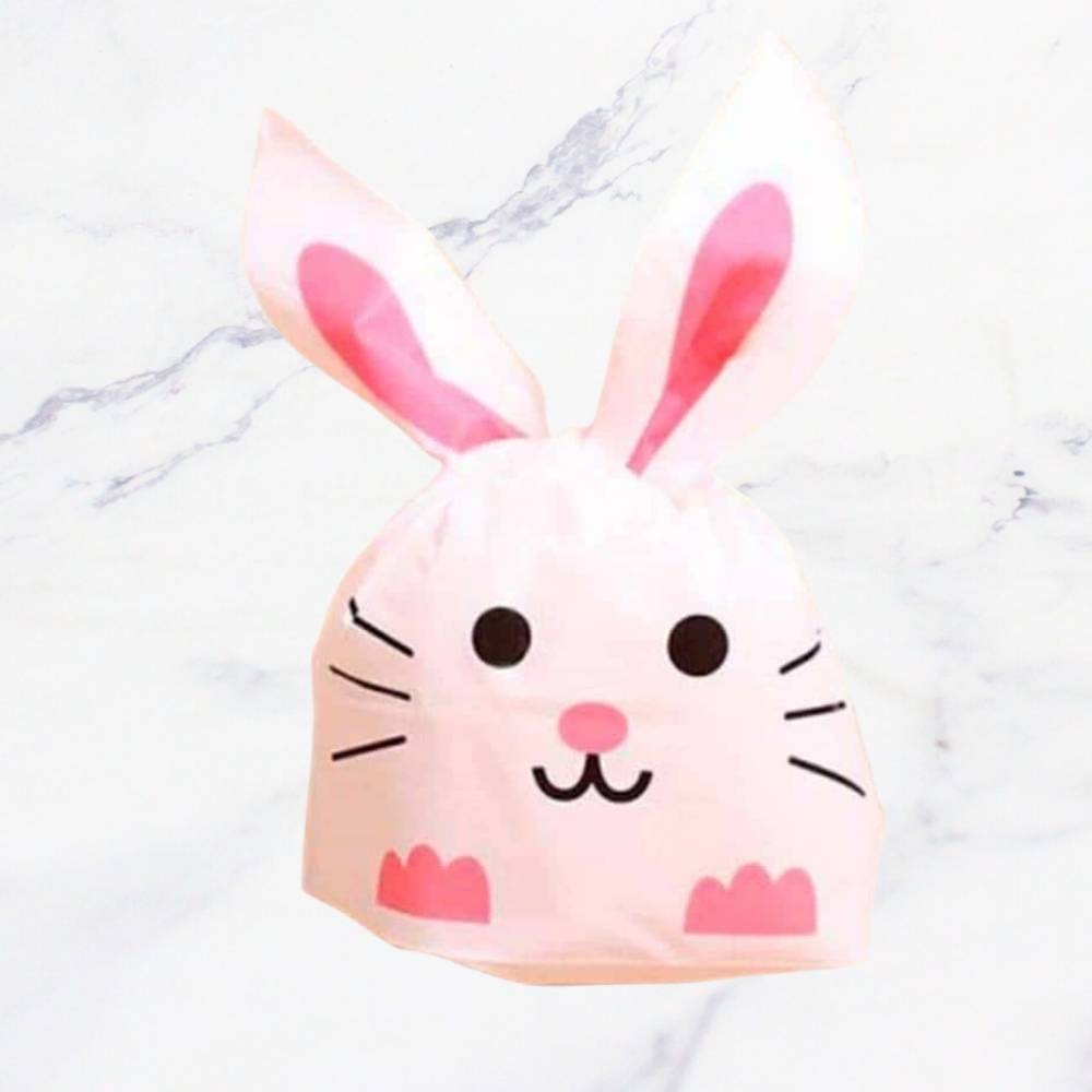 BOLSA PASCUA 10X17 ROSA X50