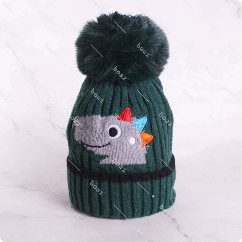 Gorro kid pom dino  X12