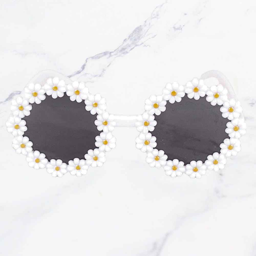 LENTE KID FLOREADO BLANC X1
