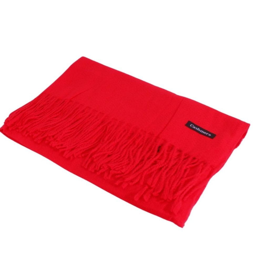 Cashmere rojo tinto