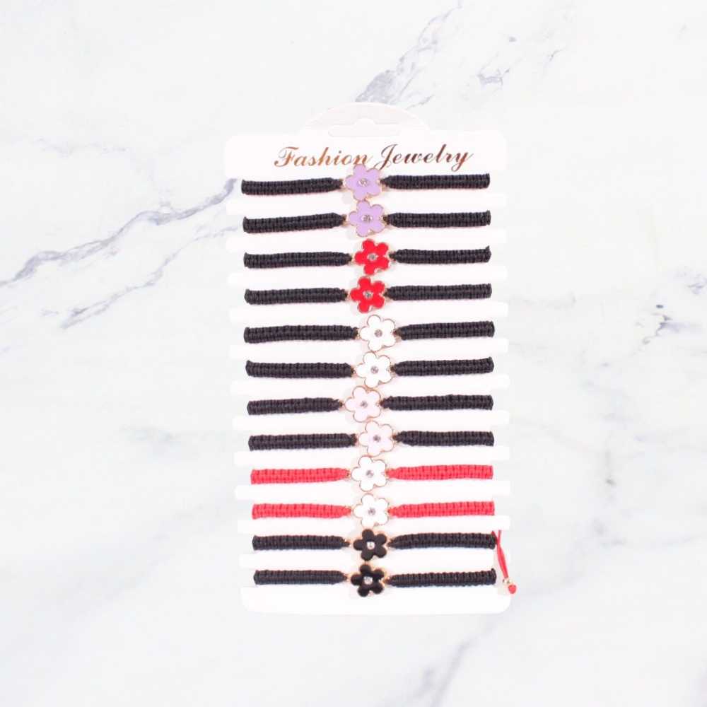 PULSERA SAKURA NEGRO X12