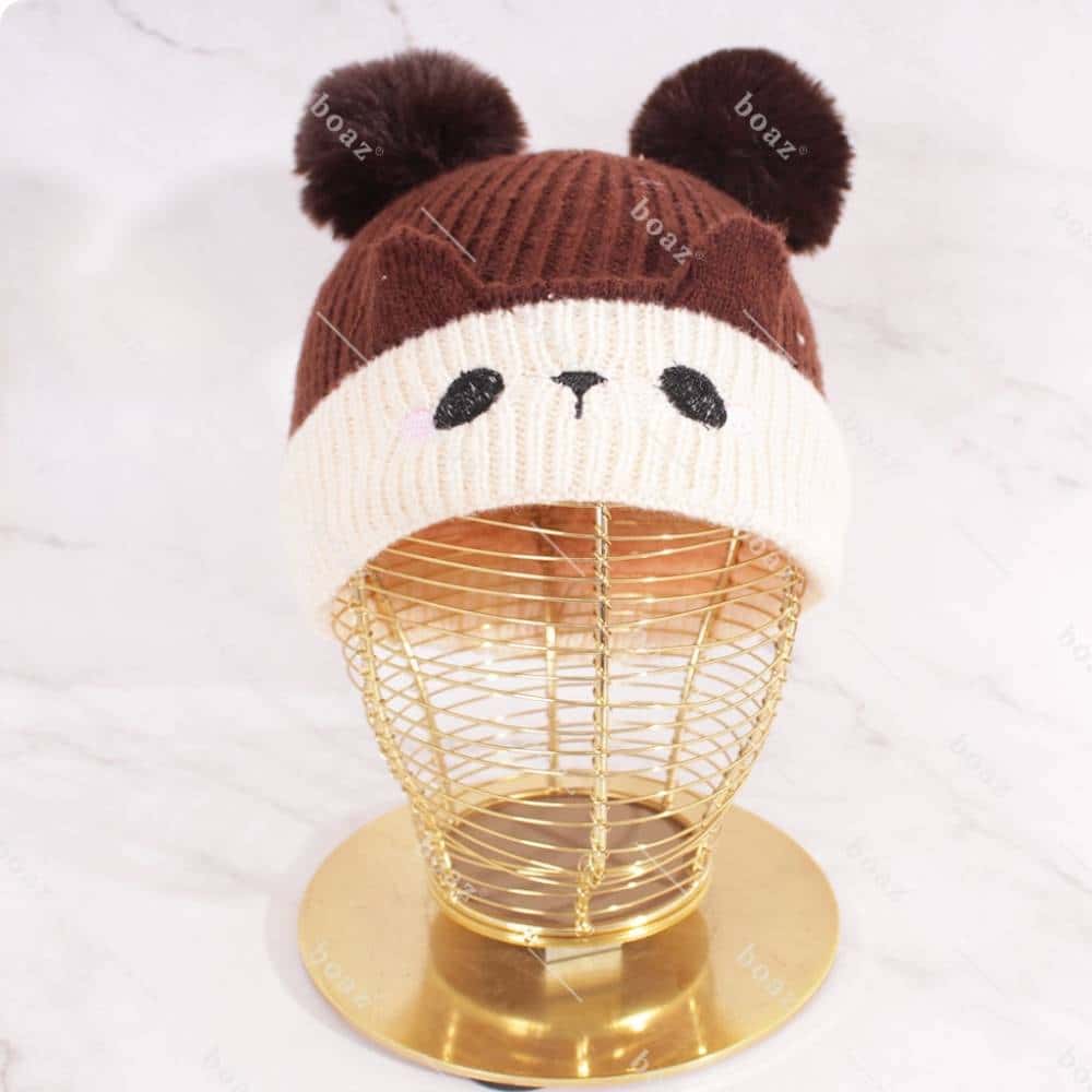 Gorro doblepom kids