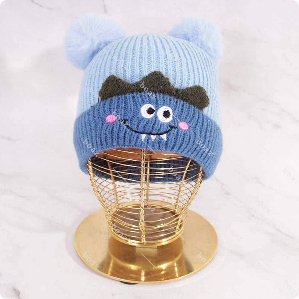Gorro doblepom kids
