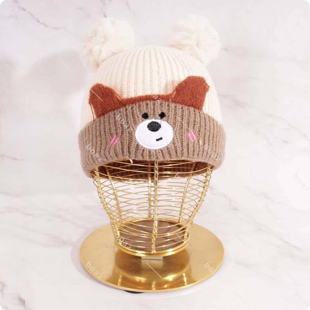 Gorro doblepom kids