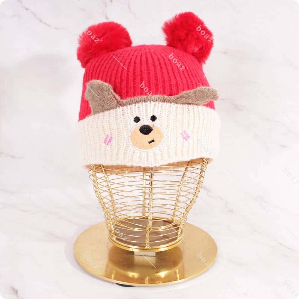 Gorro doblepom kids