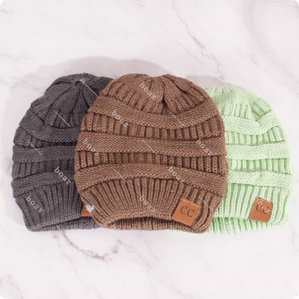 Gorro chenilla CC