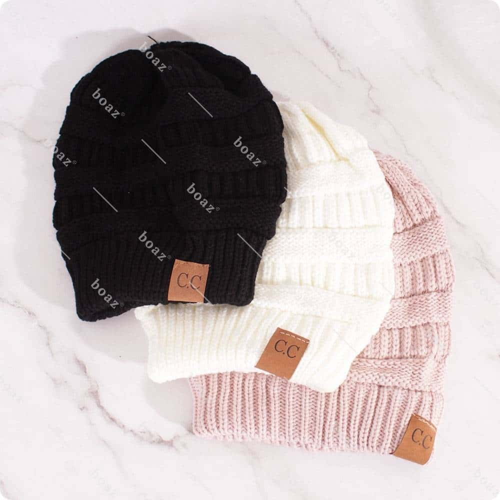 Gorro chenilla CC