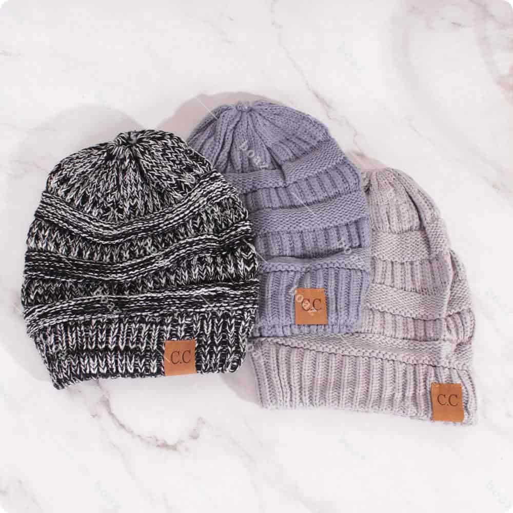 Gorro chenilla CC