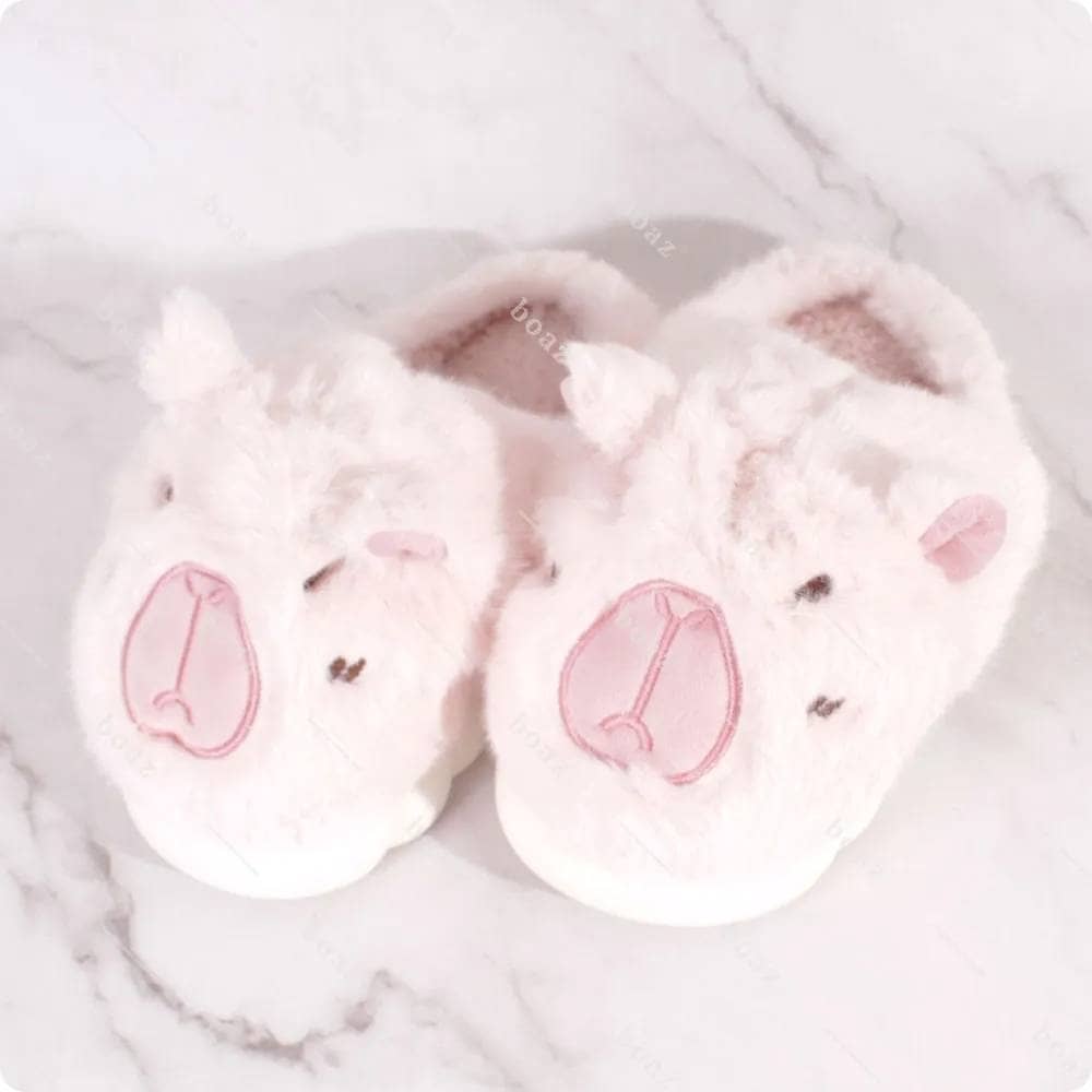 Pantufla capy rosa