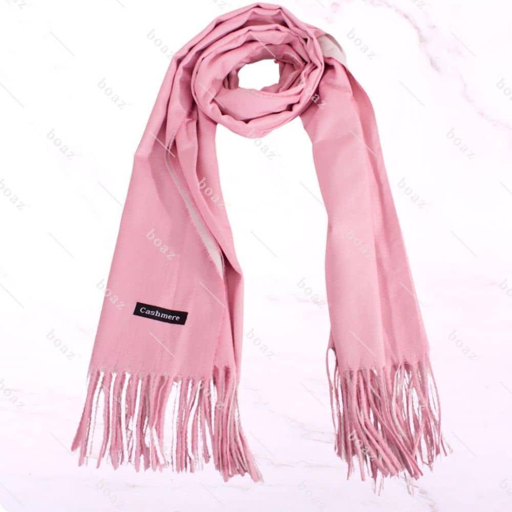 Bufanda magenta gris x1