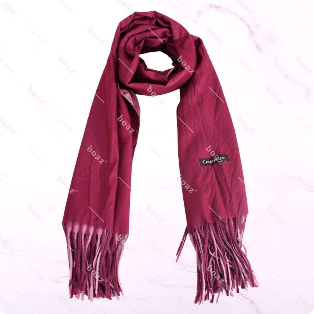 Bufanda violeta rosa x1