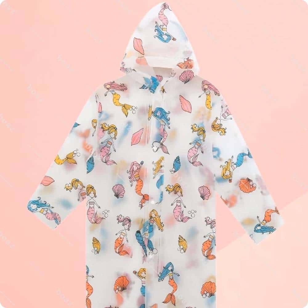 Poncho kid girl