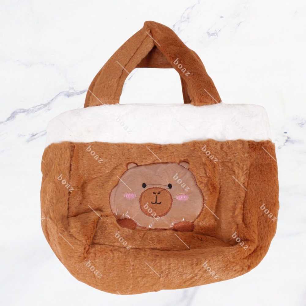CARTERA BLANCO Y CAFE CAPY X1