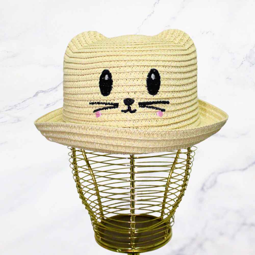 SOMBRERO GATO CAFÉ X1