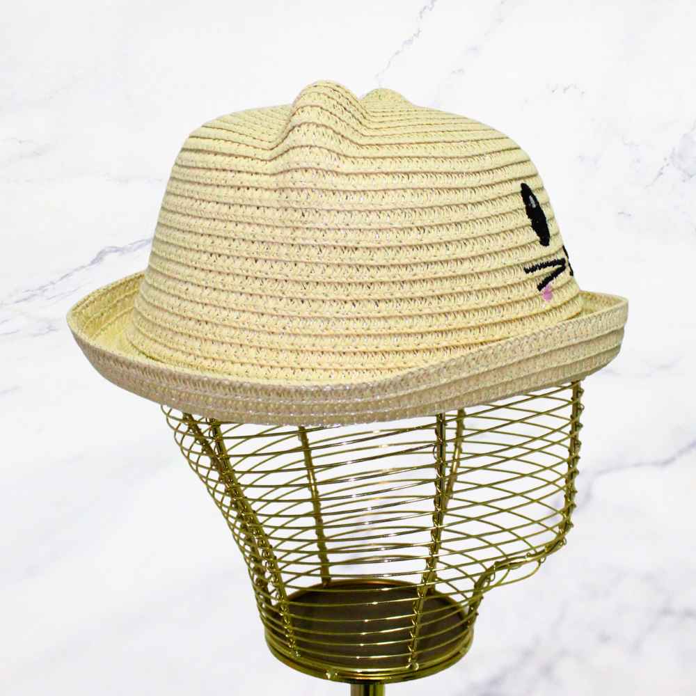 SOMBRERO GATO CAFÉ X1