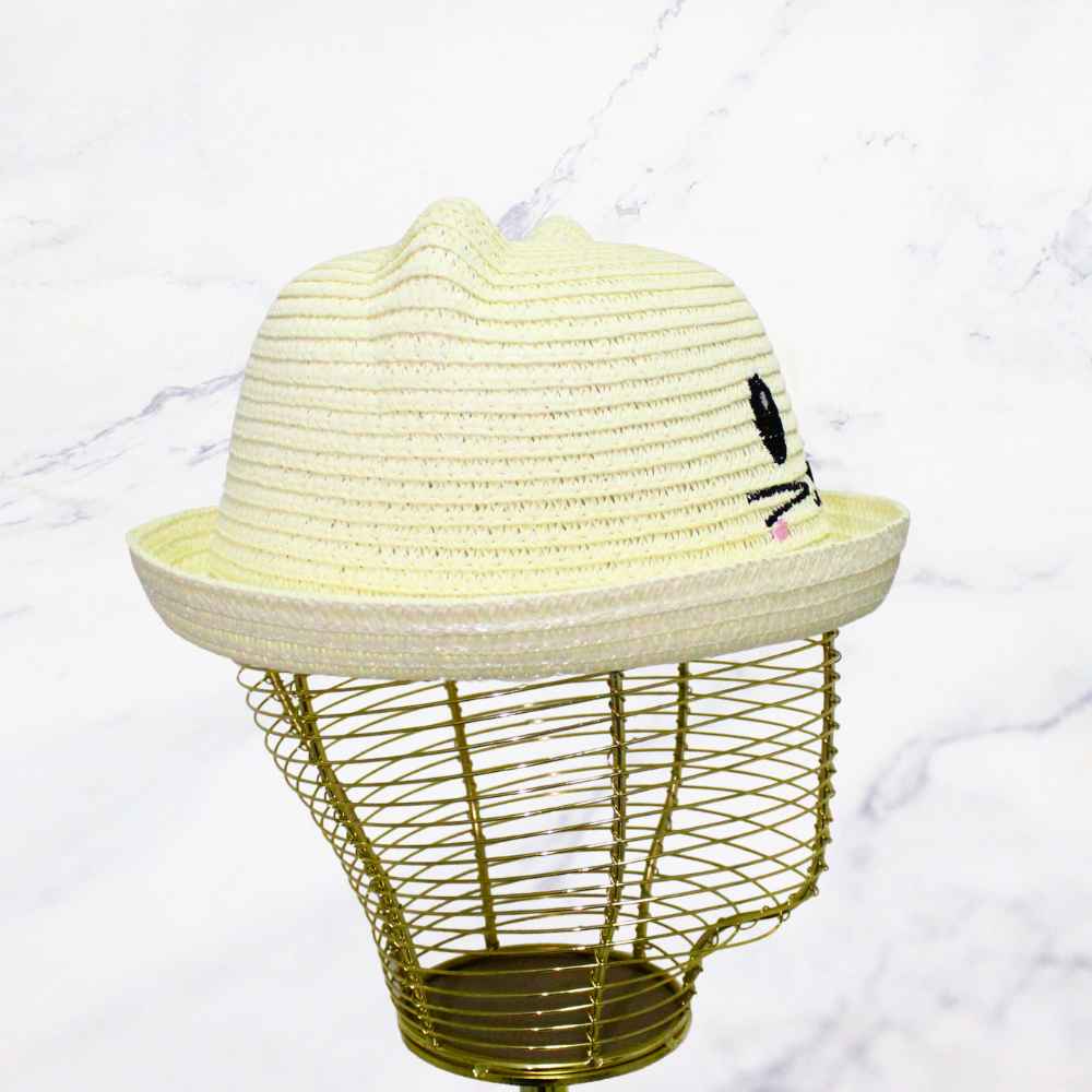 SOMBRERO GATO BLANCO X1