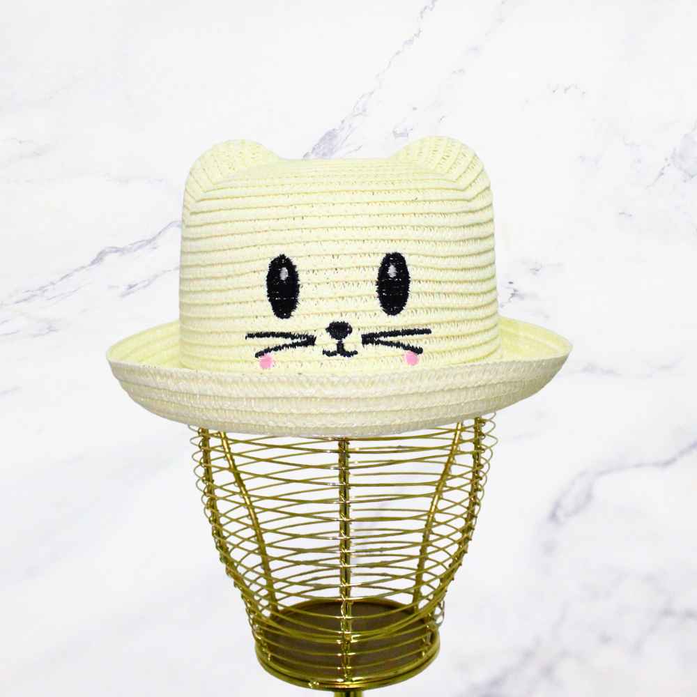 SOMBRERO GATO BLANCO X1