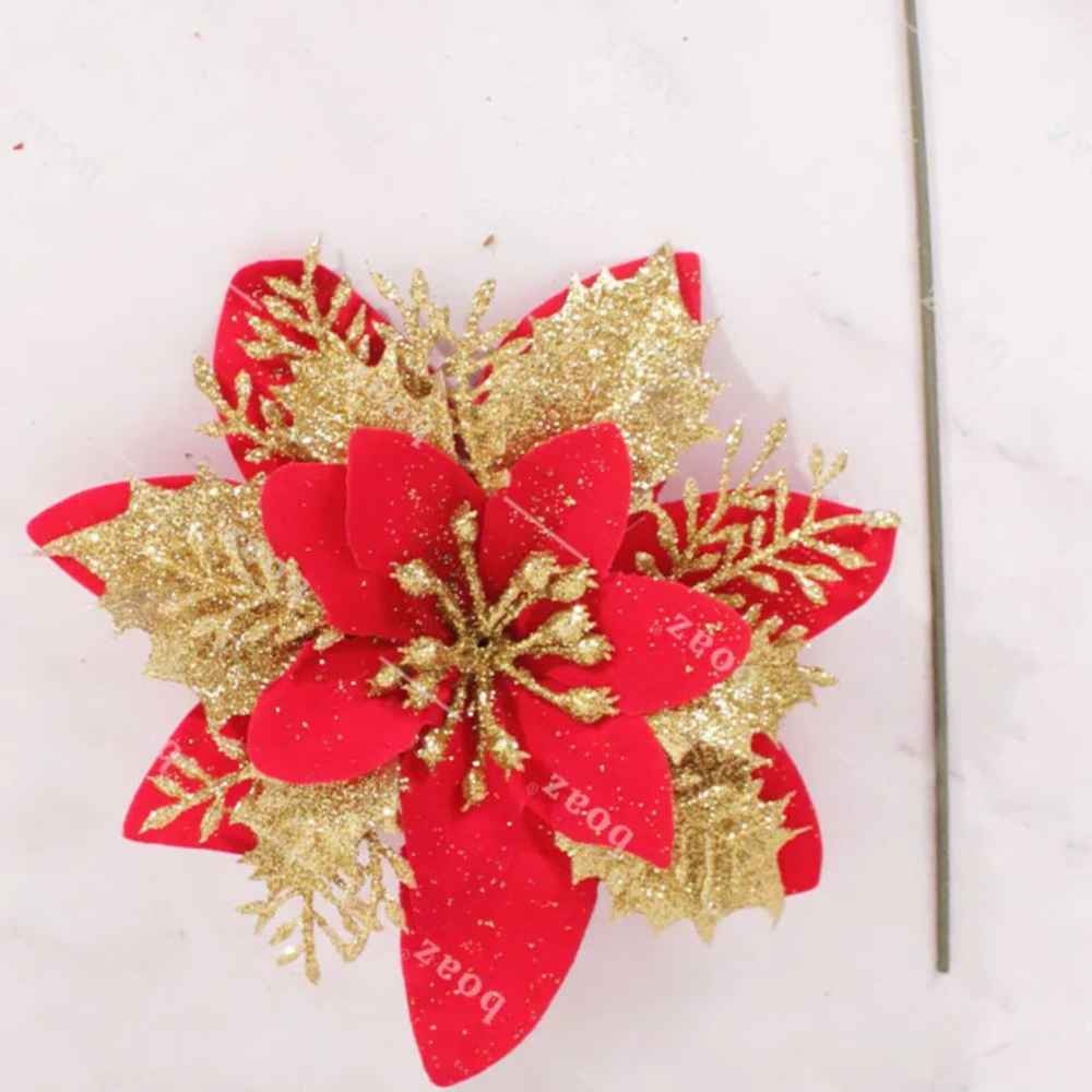 FLOR PASCUA S ROJA X12