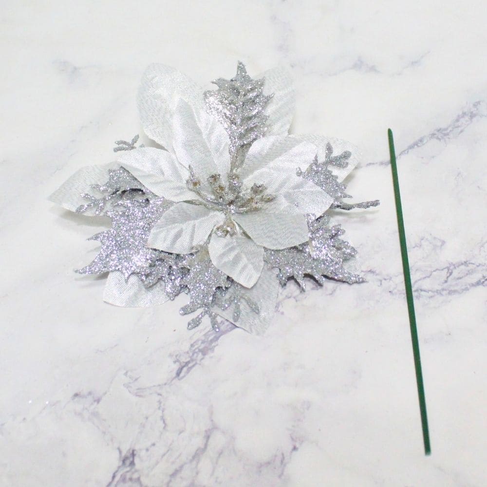 FLOR PASCUA S PLATA X12