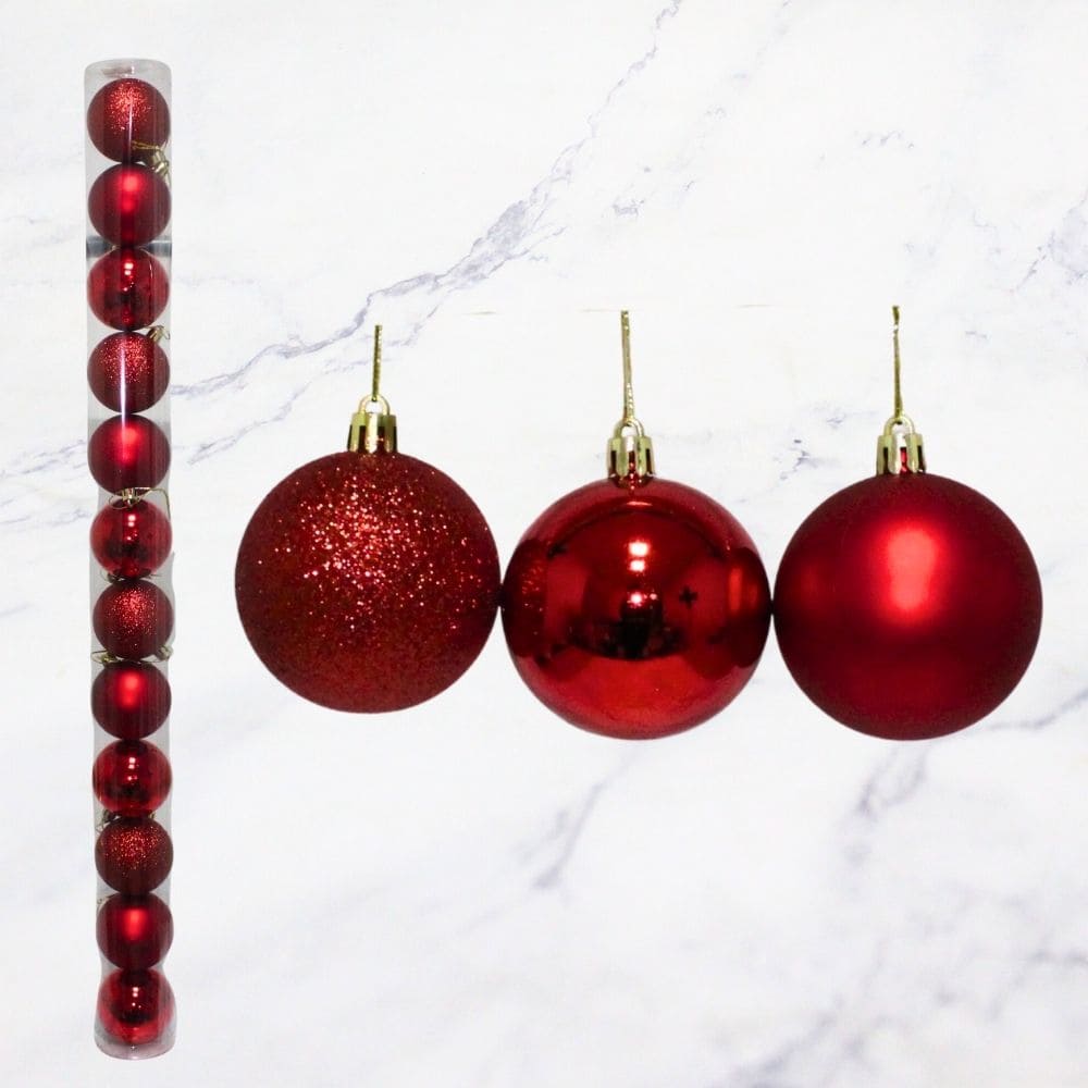 ESFERA 6CM ROJA X1