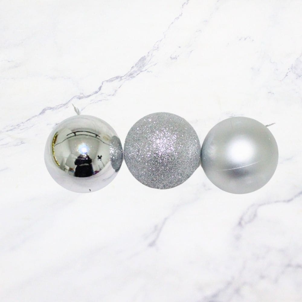 ESFERA 6CM PLATA X1