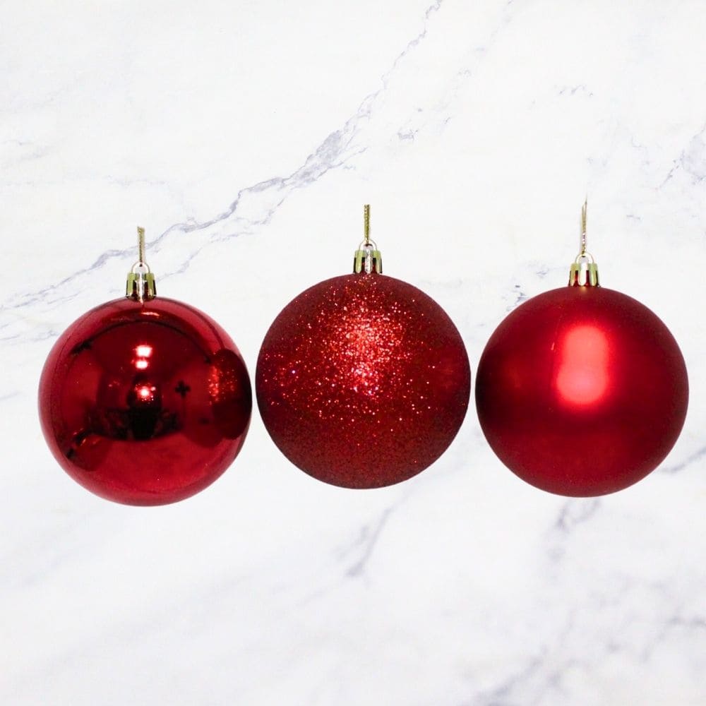 ESFERA 8CM ROJA X1