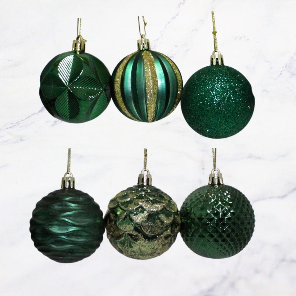 ESFERA 6CM VERDE X12